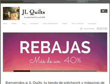 Tablet Screenshot of jlquilts.com